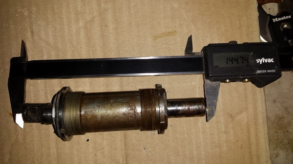 Lengte trapas 145 mm