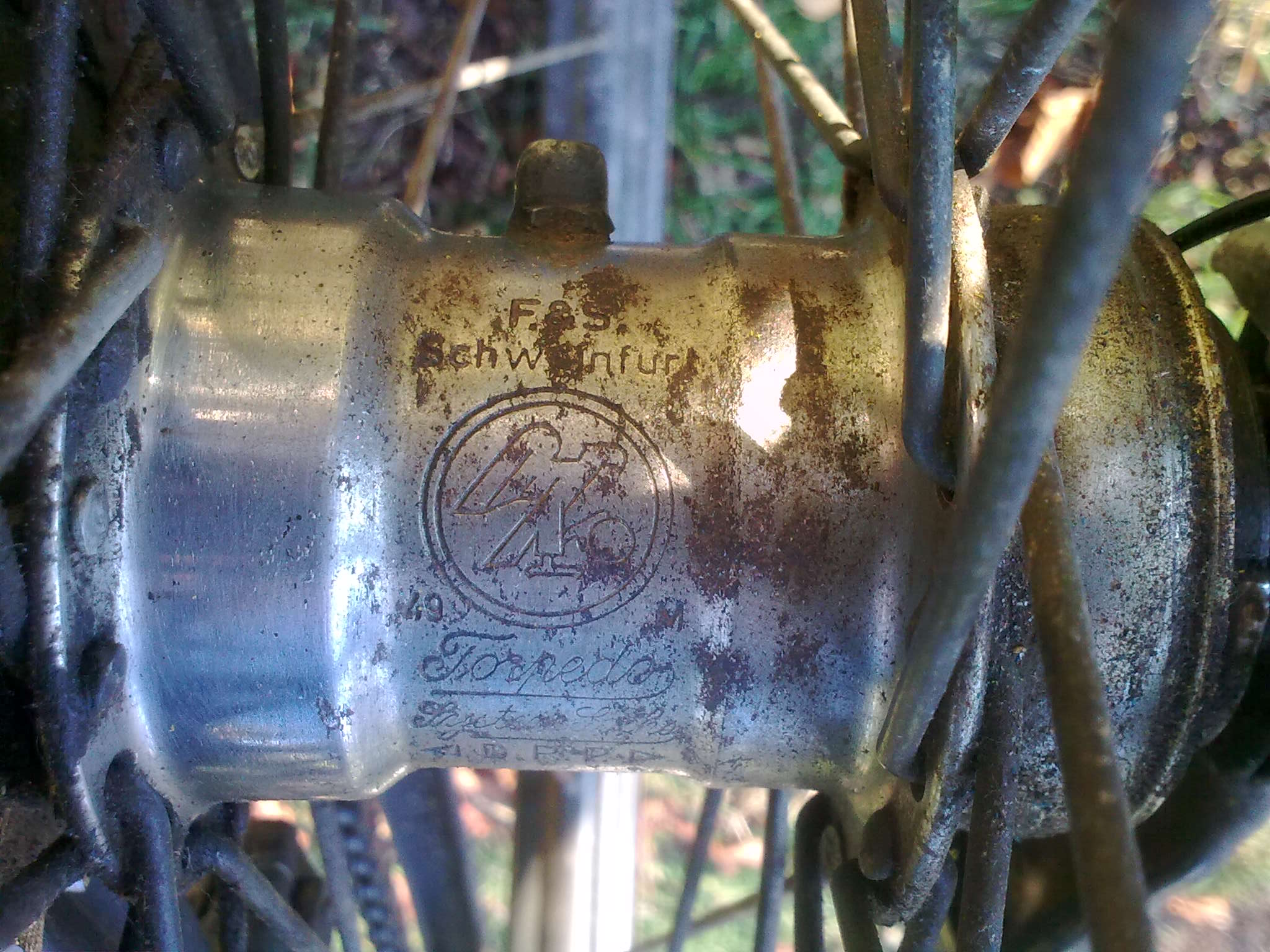 Fichtel &amp; Sachs torpedo achternaaf 1949