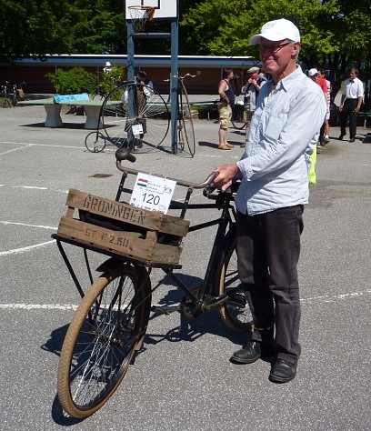 Met de Eysink Super Standaard van 1924 in Denemarken