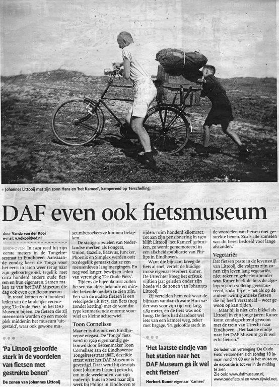 Krantenartikel