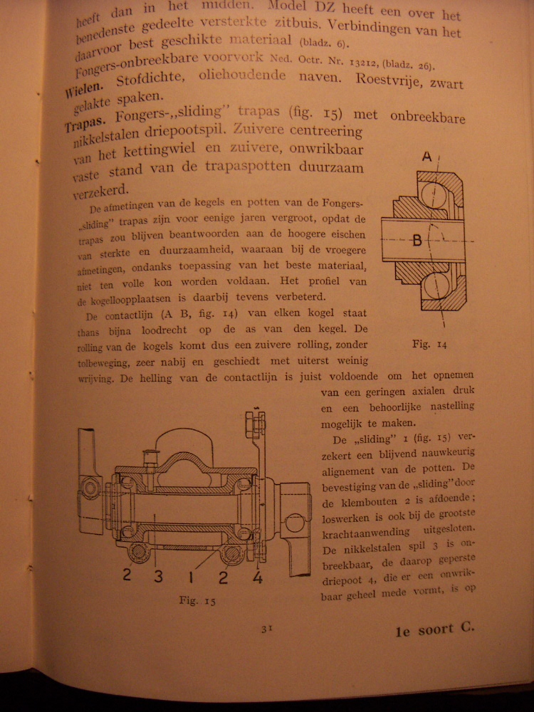 schrijven uit de 1926 Fongers catalogus