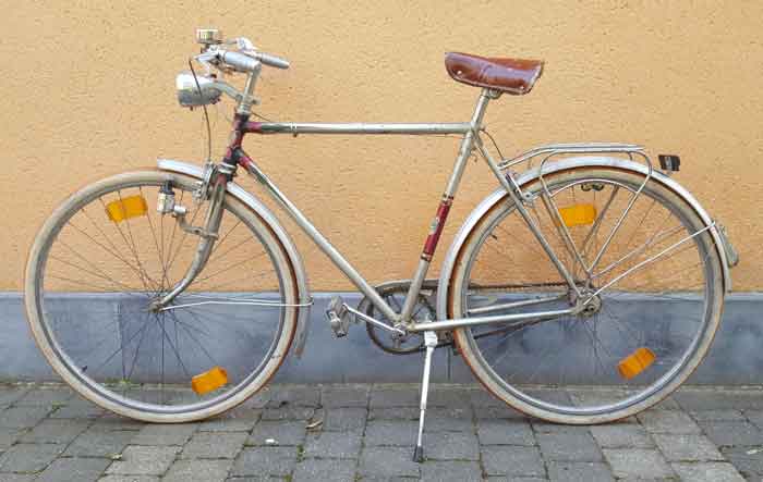 De hele fiets