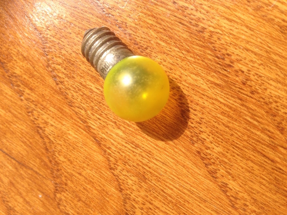 Geel Philips lampje