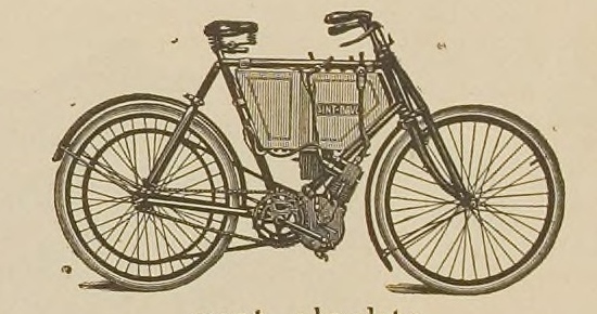 Sint Bavo met Minerva motorblokje