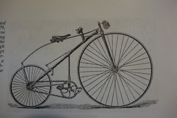 The bicyclette from Lawson 1879