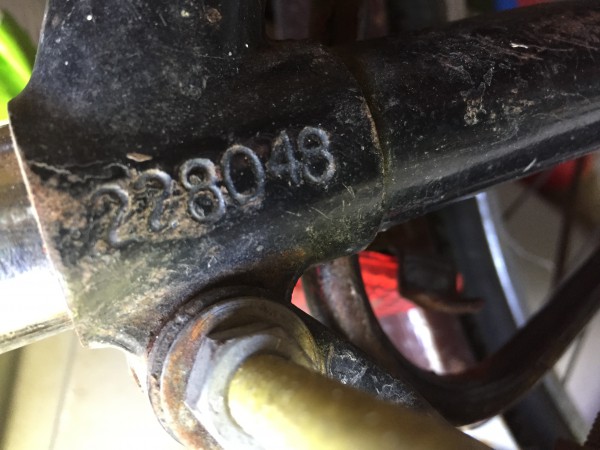Serial number