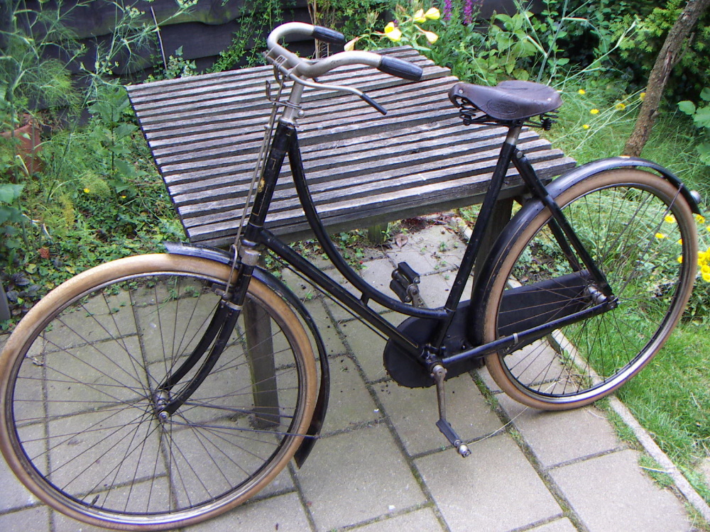 De fiets die als voorbeeld dient