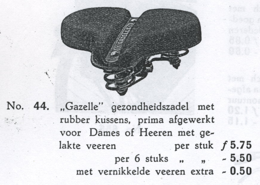 Gazelle “Gezondheidszadel&quot;