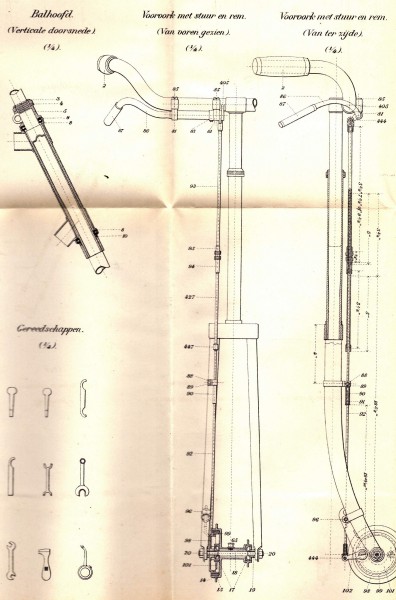 Fietsen, Militaire Rijwielen model Fongers 2 b.jpg