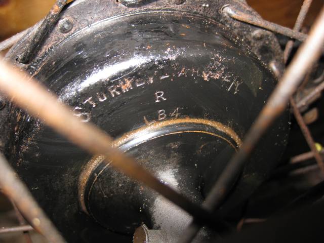 Achternaaf Sturmey-Archer LB4