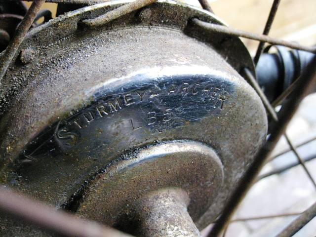 Achternaaf Sturmey-Archer LB5