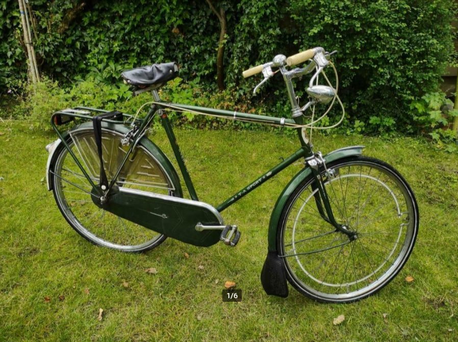Kaptein T-A Sport, 3V, groen, velgremmen, Houten, bieden .JPG