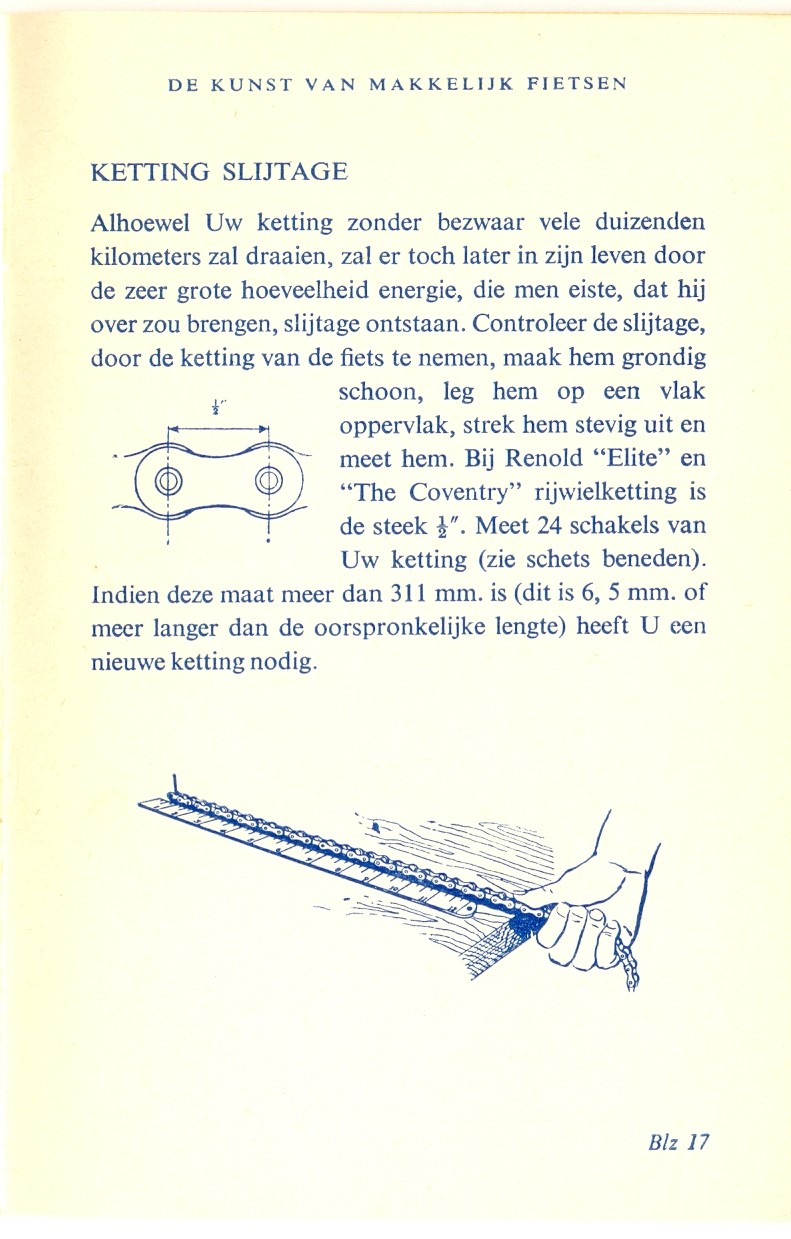 Uitgave Renold Chains Continental Ltd., Amsterdam 1954