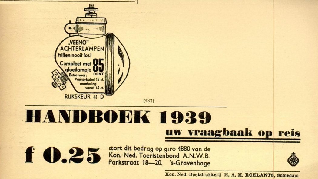 ANWB Kampioen 19 augustus 1939