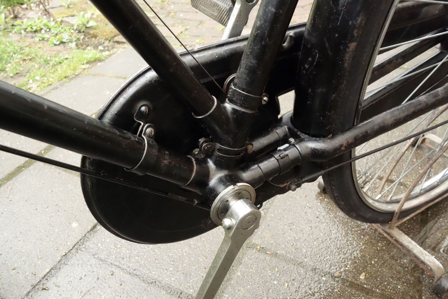 dikke BSA trapas en gelugde vork