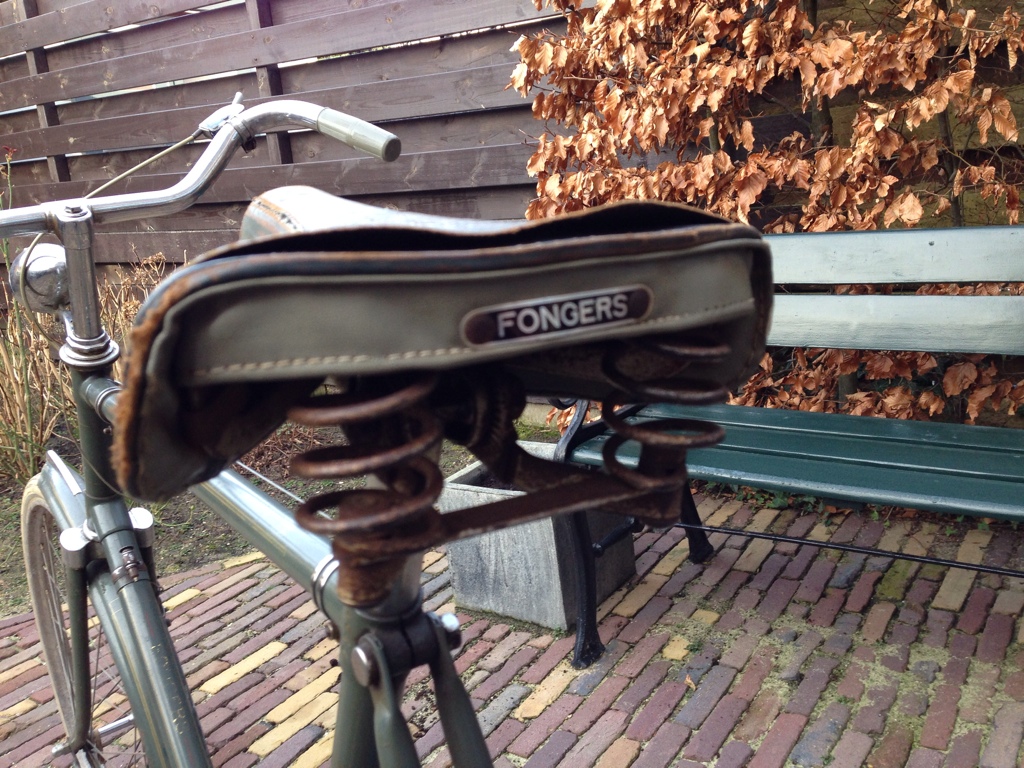 Mooi doorleeft Fongers zadel