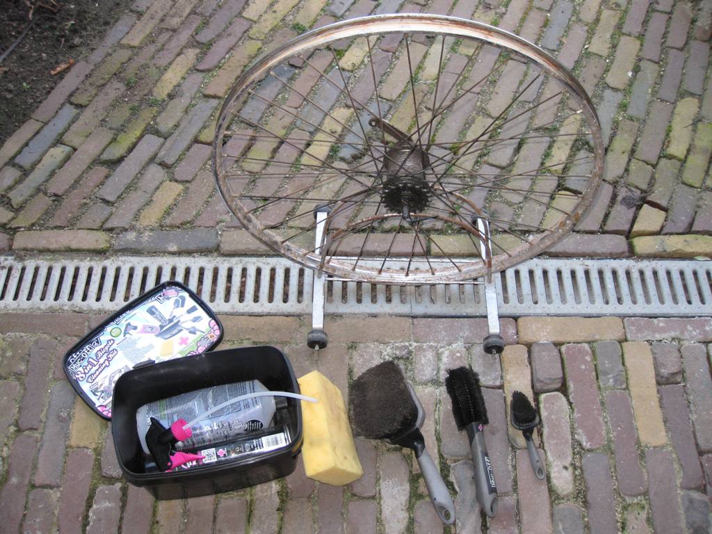 Muc-off set (erg handig!)