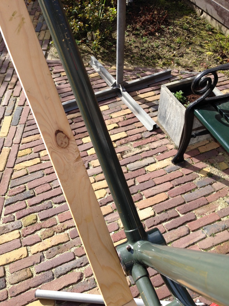 Voorframe meten met een rei