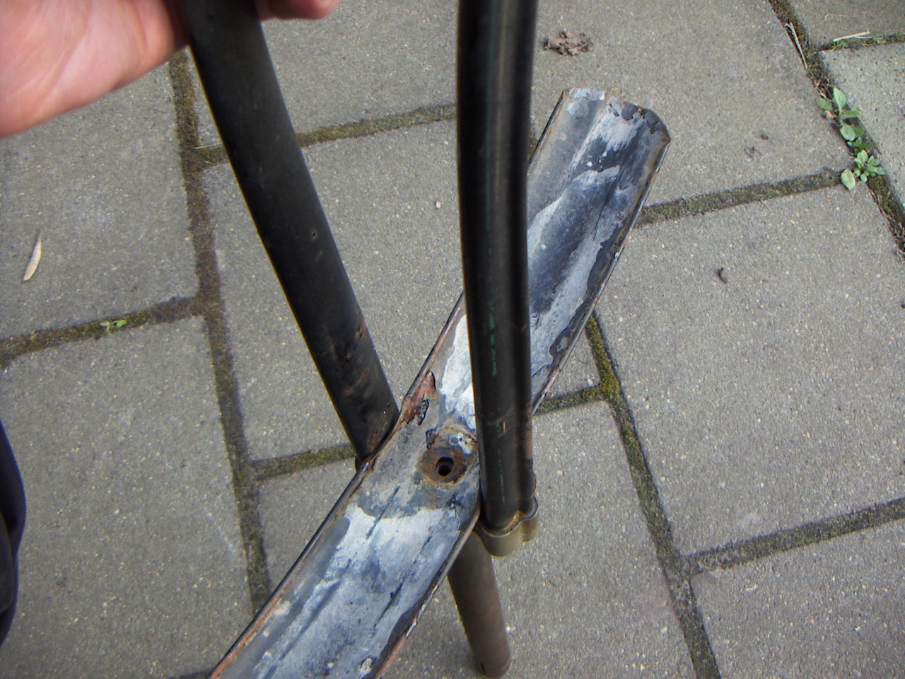 vork met spatbord 1