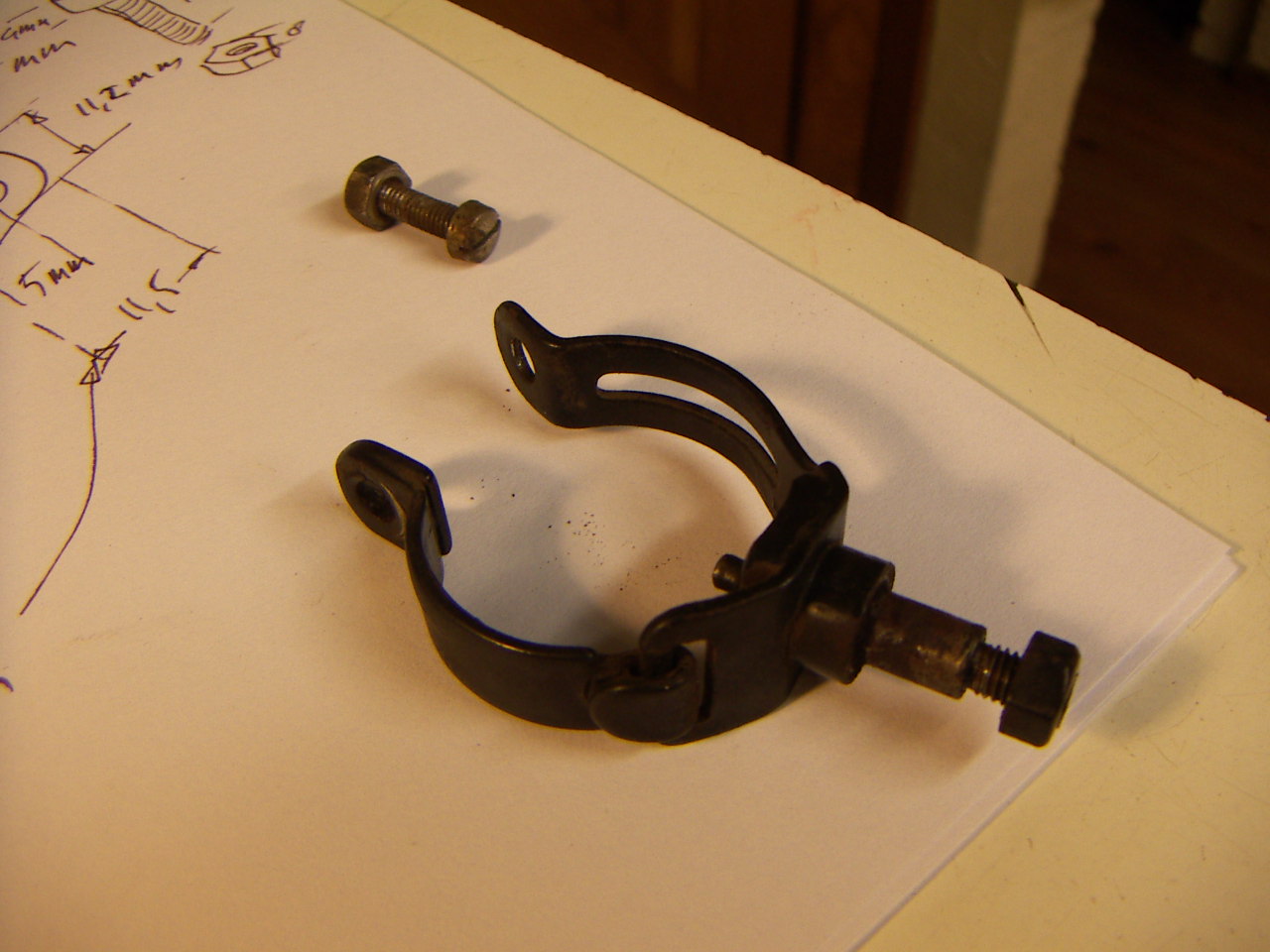 rear brake parts Gazelle 1931