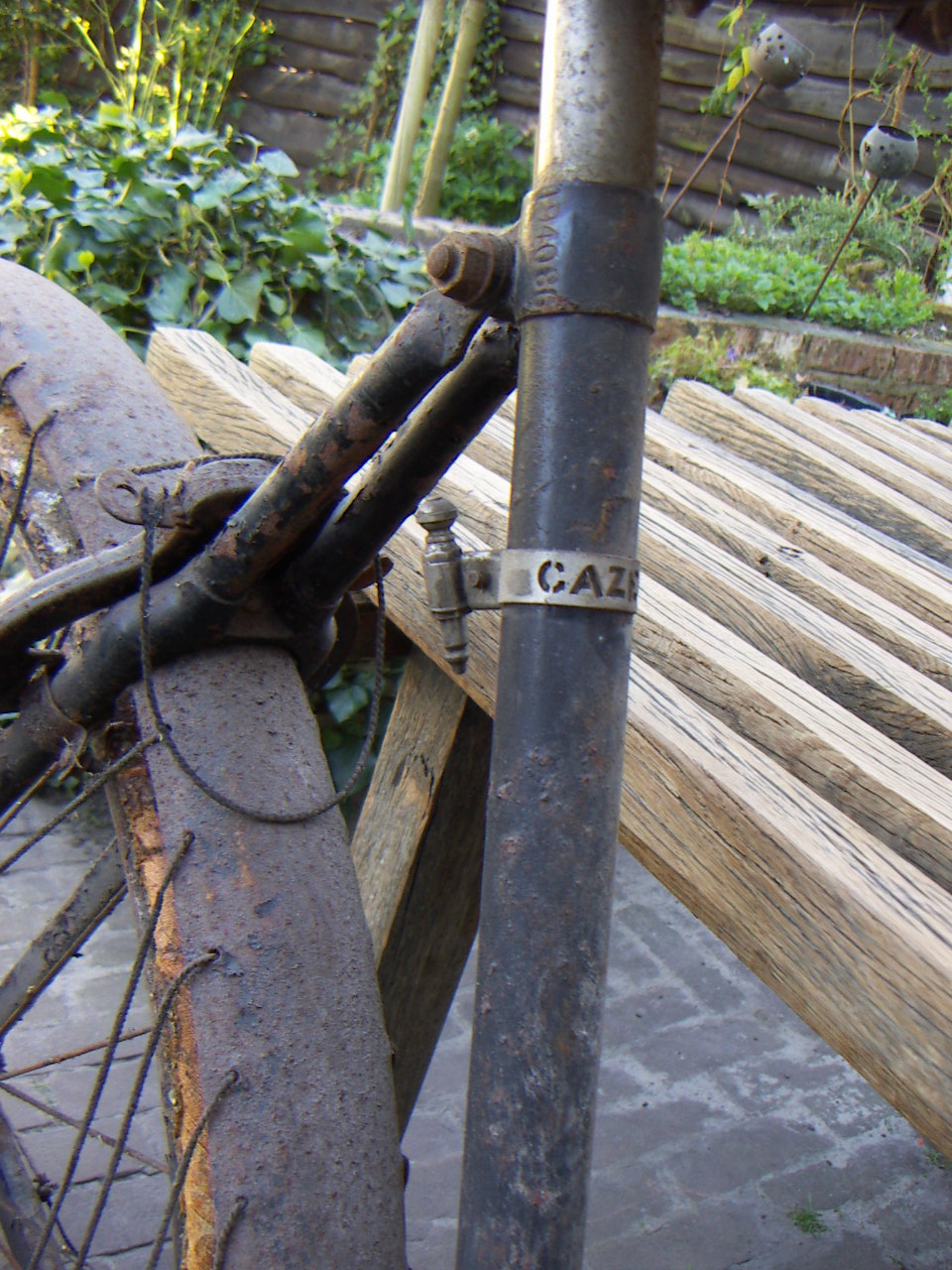 gelugde staande achtervork