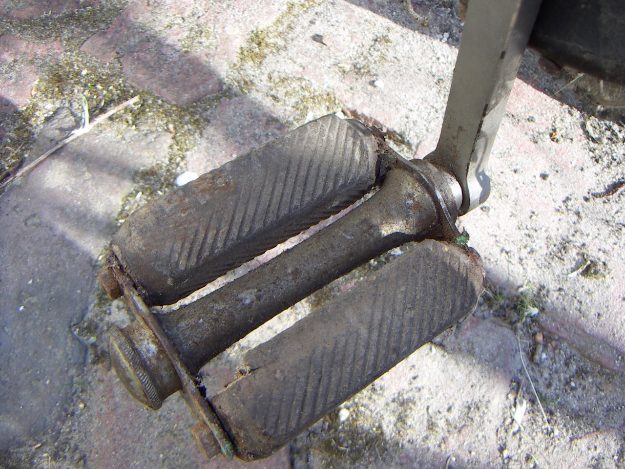 Gazelle pedaal holle vorm van centraal deel